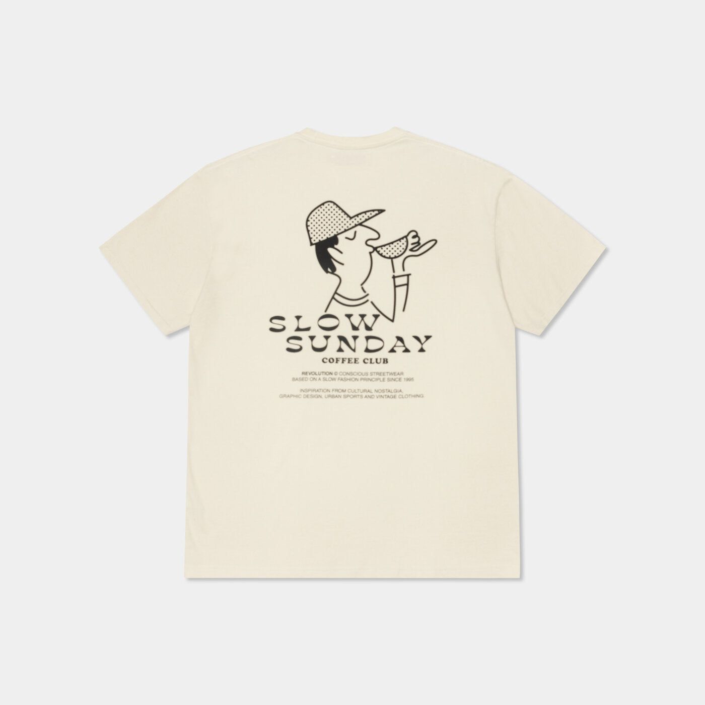 Coffee Loose T-Shirt sold by Plenty