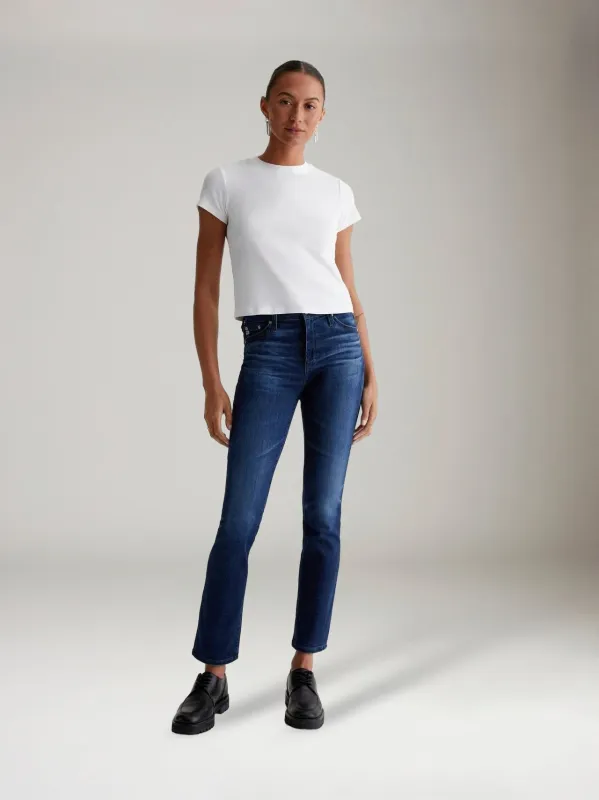 Mari Midrise Slim Straight Leg Jeans - 5 Years Blue Essence sold by Plenty