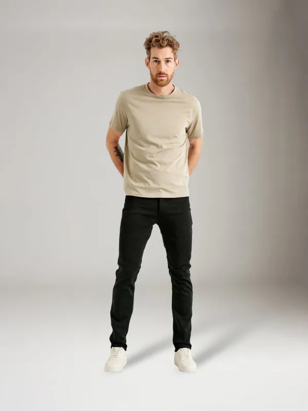 No Sweat Slim Pant - Black sold by Plenty