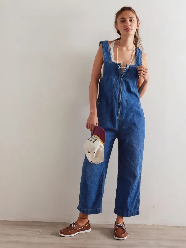 Jude Denim One-Piece made by Free People