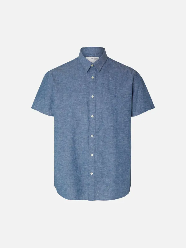 Sun Short Sleeve Button Up Shirt made by Selected
