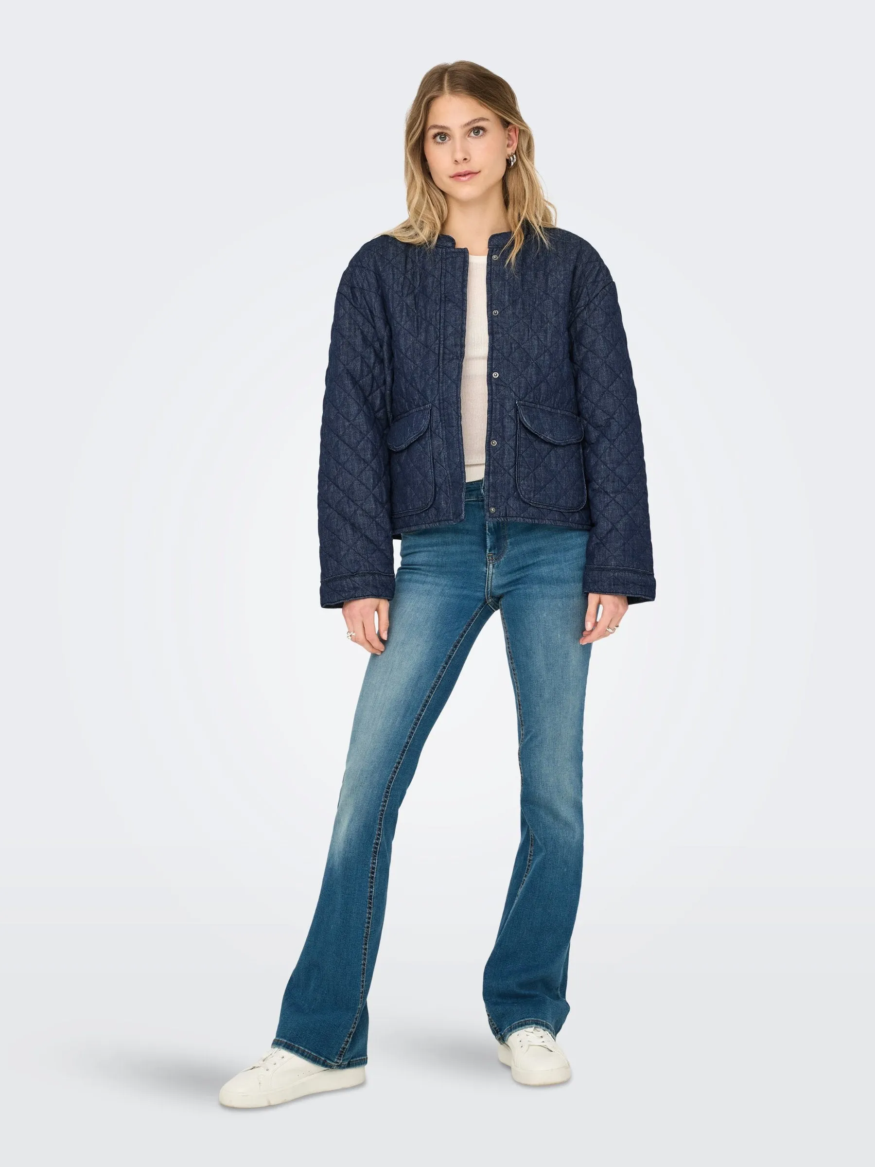 Hallie Quilted Denim Jacket sold by Plenty product image thumbnail 3