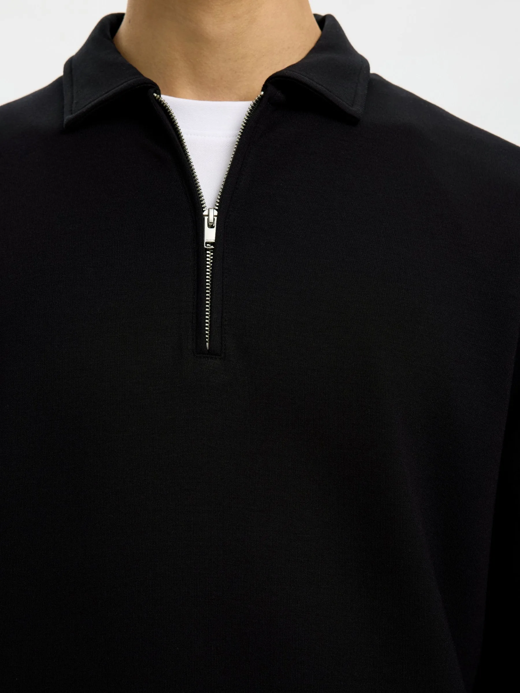 Manuel Quarter-Zip Soft Pullover Polo sold by Plenty product image thumbnail 4