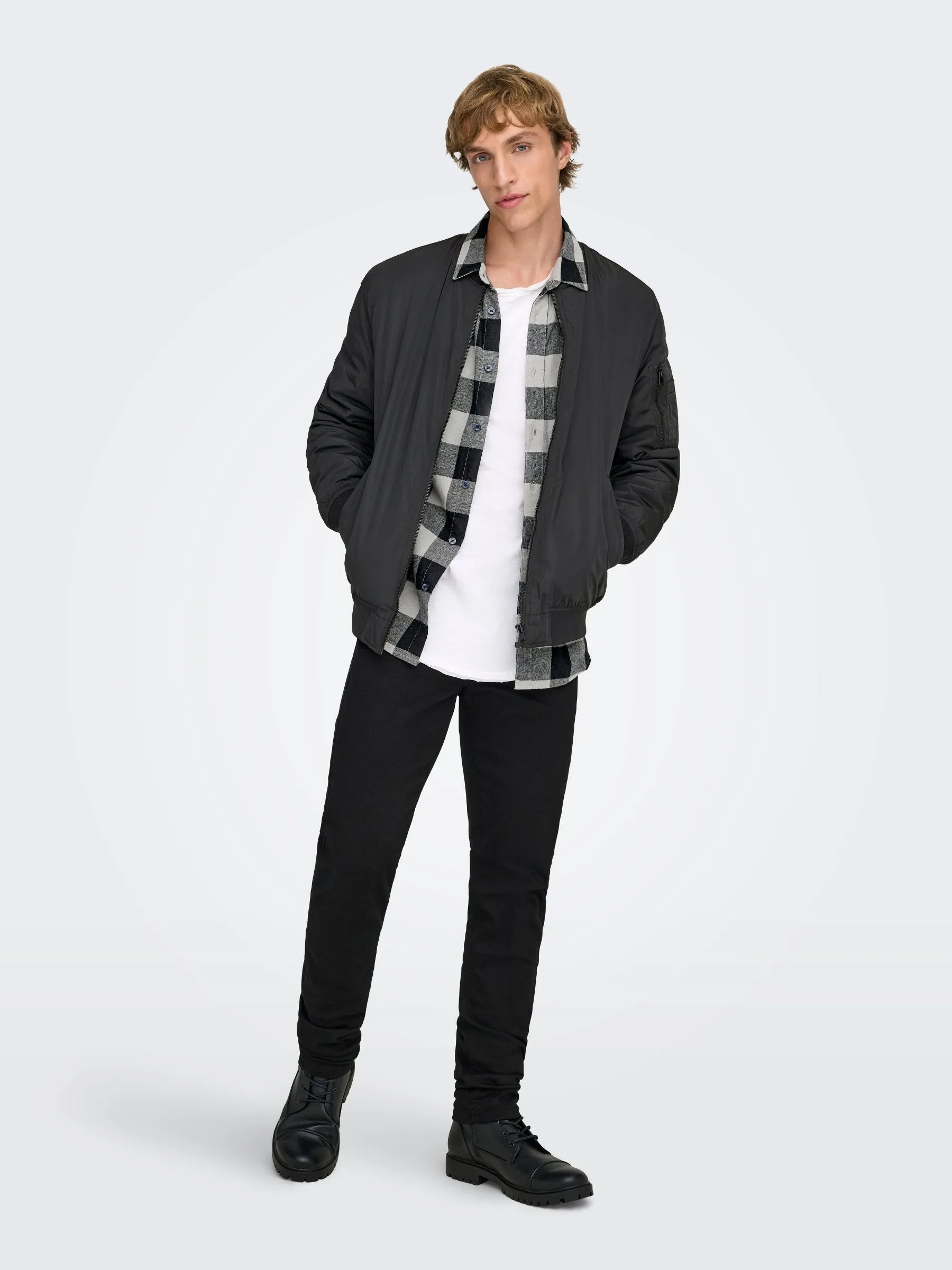 Joshua Bomber Jacket sold by Plenty product image thumbnail 3