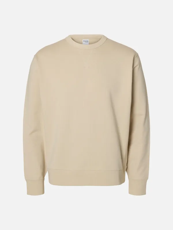 Luke Crewneck Sweatshirt made by Selected