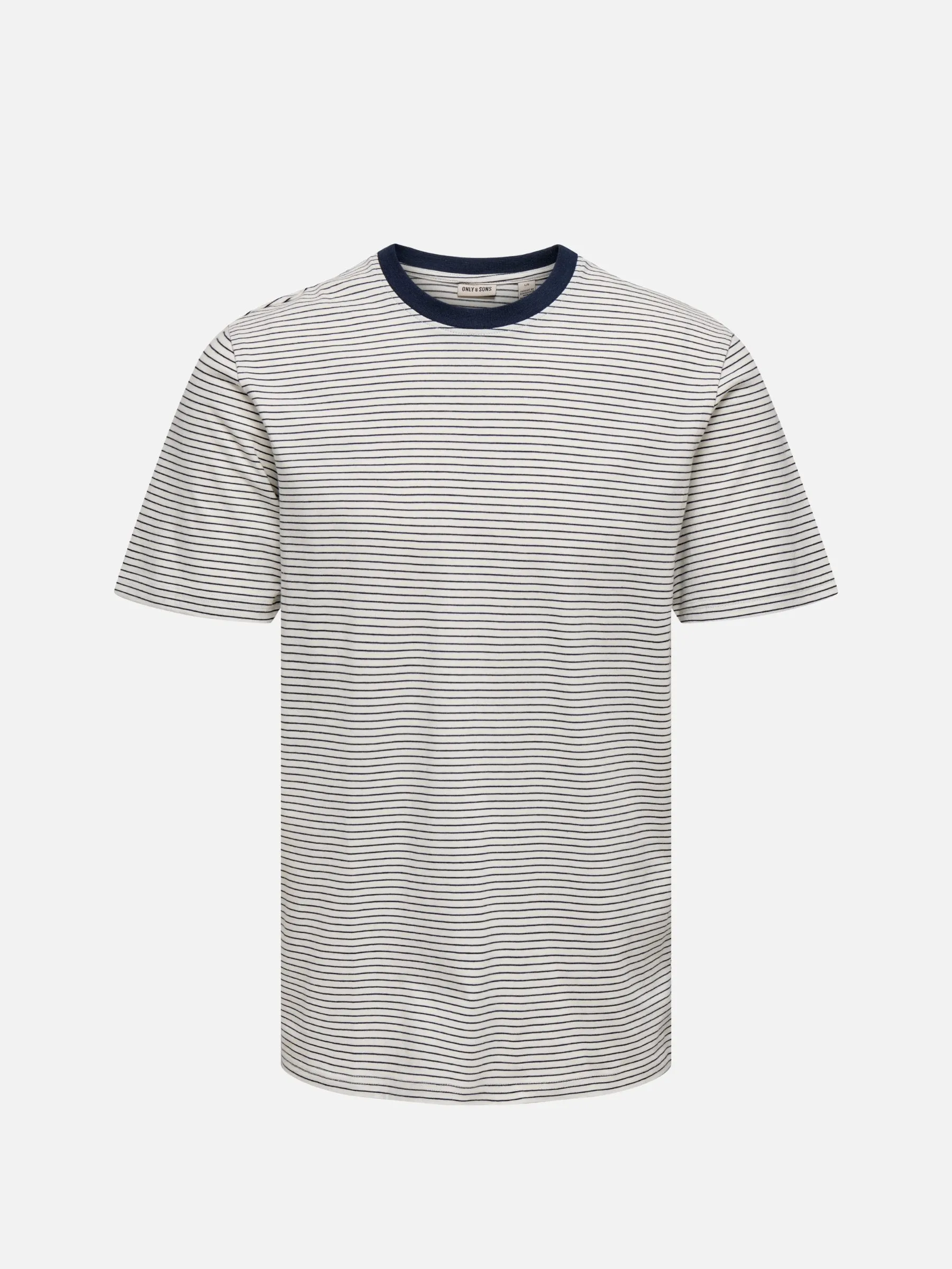 Fred Stripe Shortsleeve T-Shirt sold by Plenty