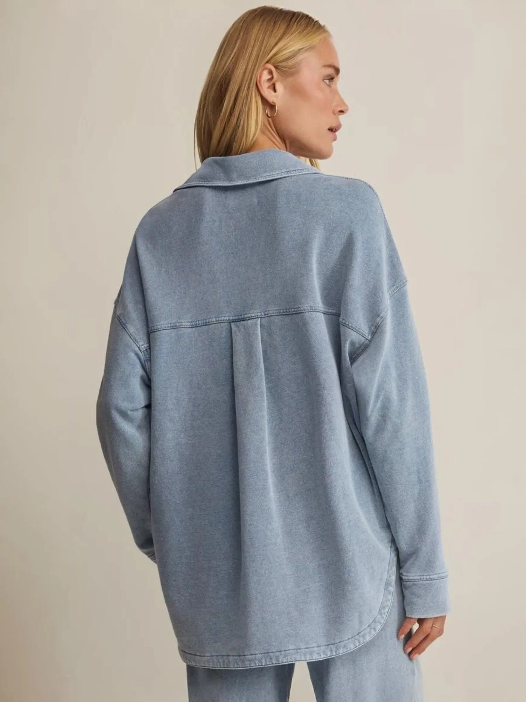 All Day Denim Knit Jacket sold by Plenty product image thumbnail 3