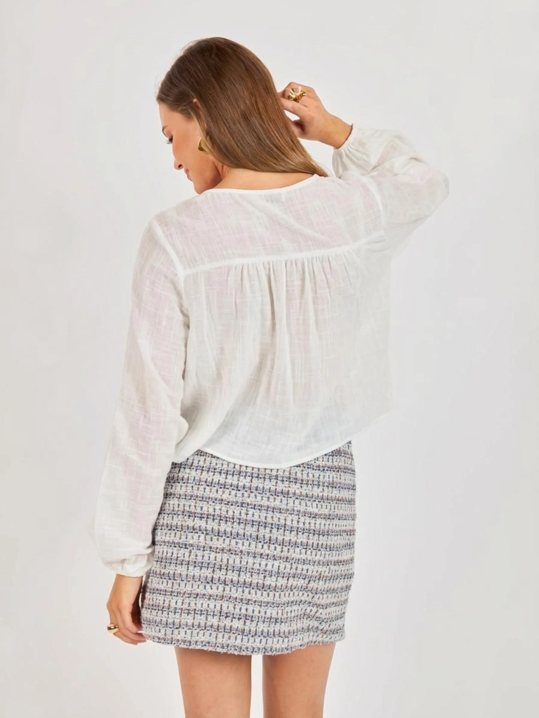 So Cal Pintuck Top sold by Plenty product image thumbnail 4