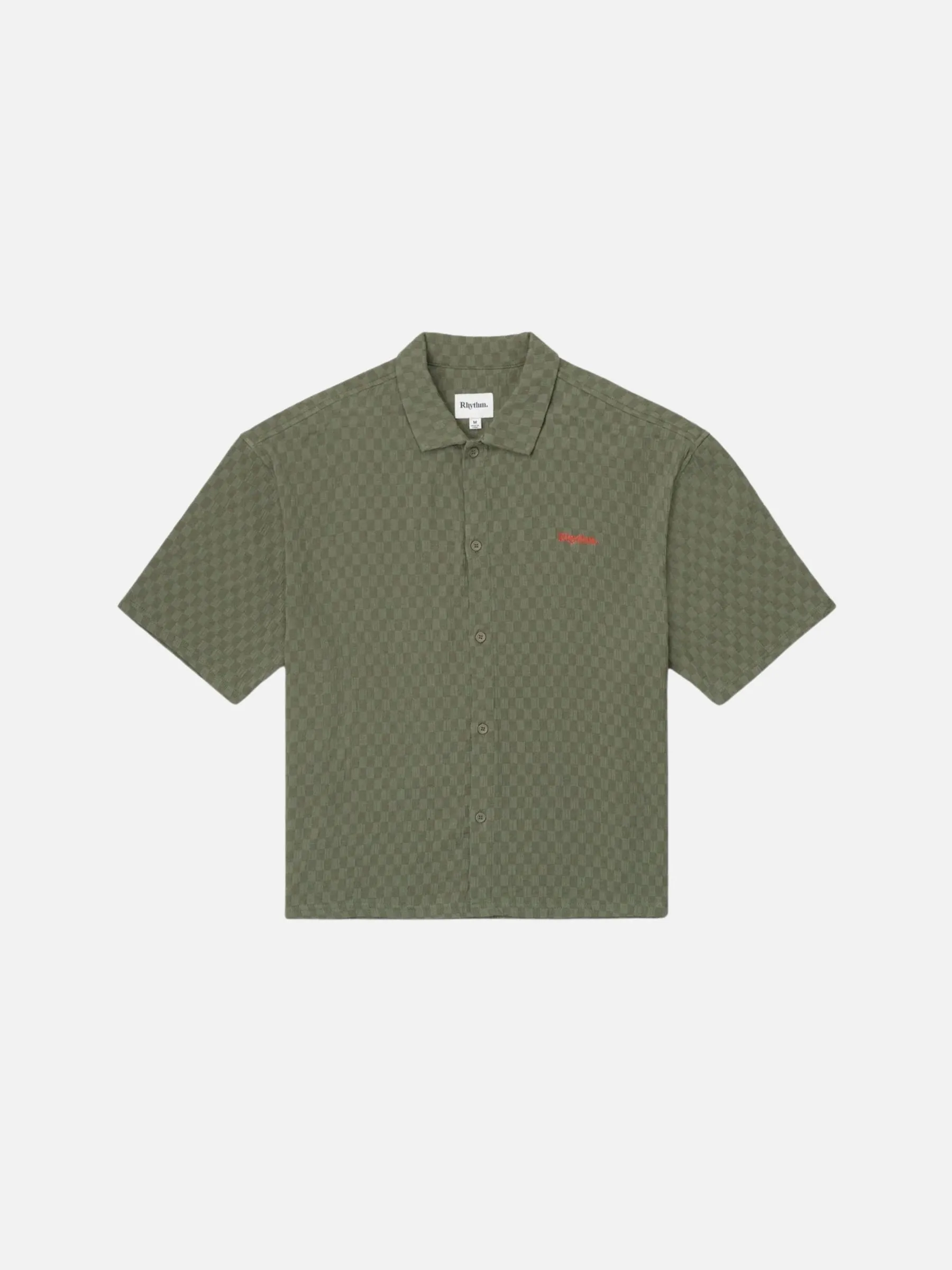Wash Check Relaxed Shortsleeve Shirt sold by Plenty