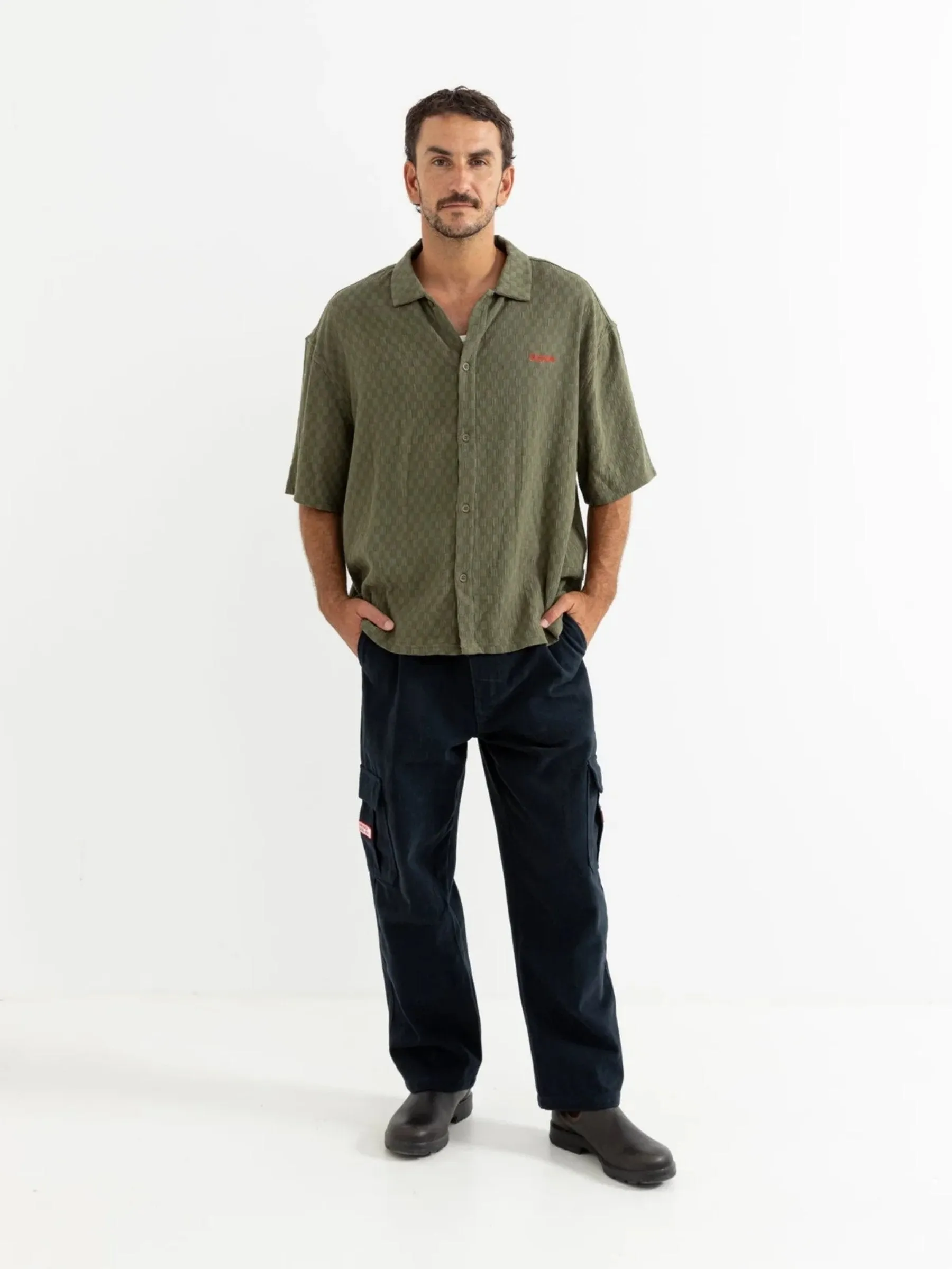 Wash Check Relaxed Shortsleeve Shirt sold by Plenty product image thumbnail 2