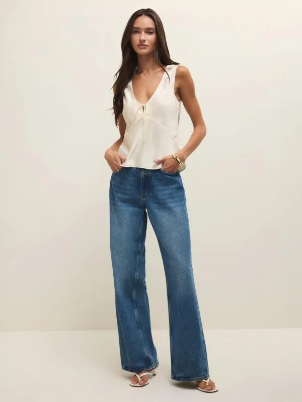 Luana Luxe Satin Top made by Z Supply