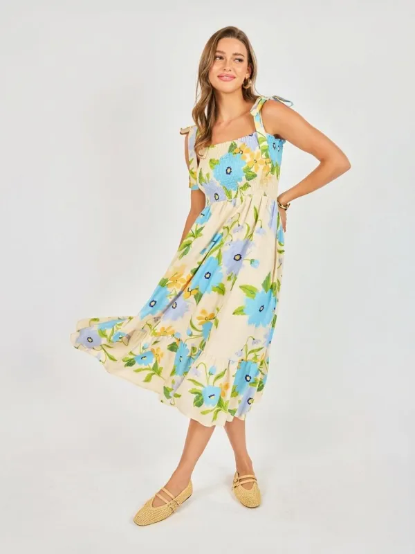 Fresh Cut Midi Dress sold by Plenty