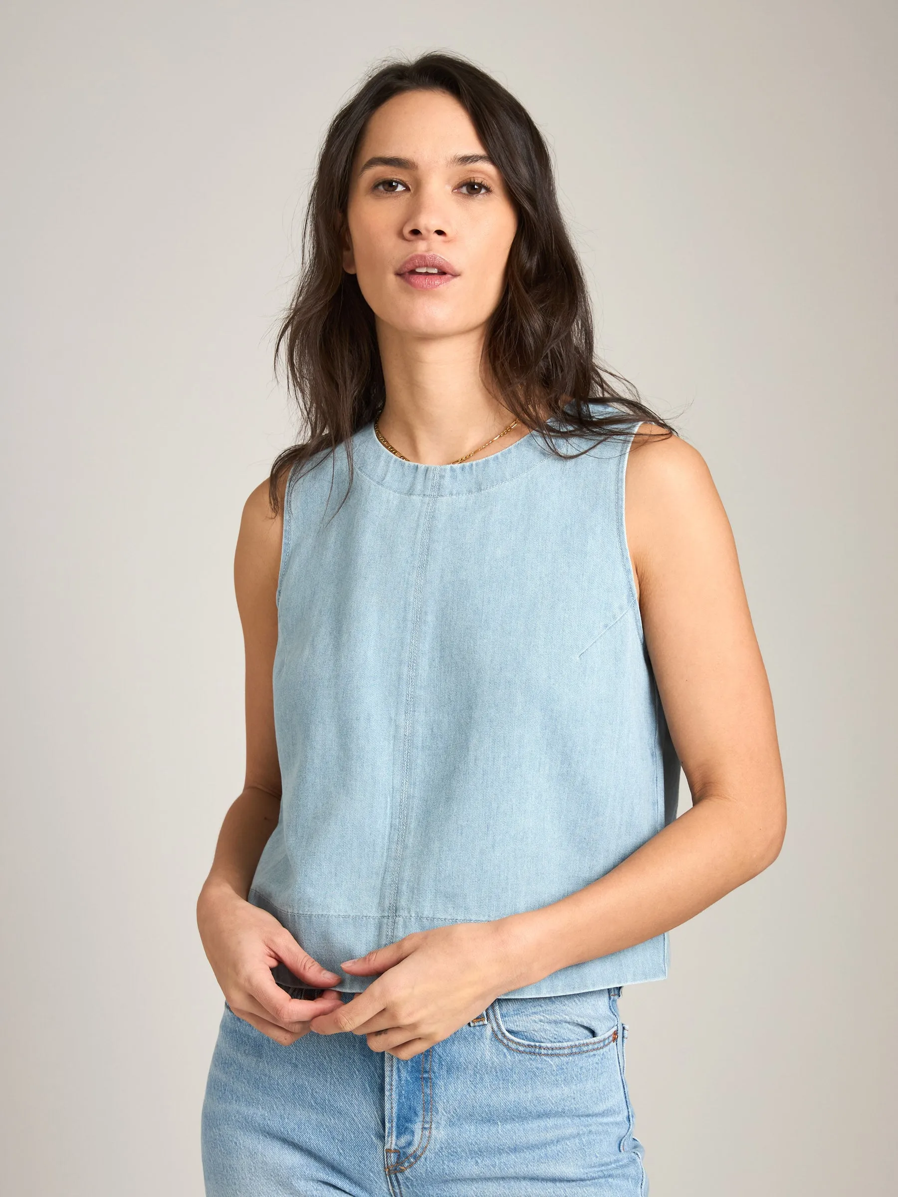 Anora Denim Shell sold by Plenty product image thumbnail 2