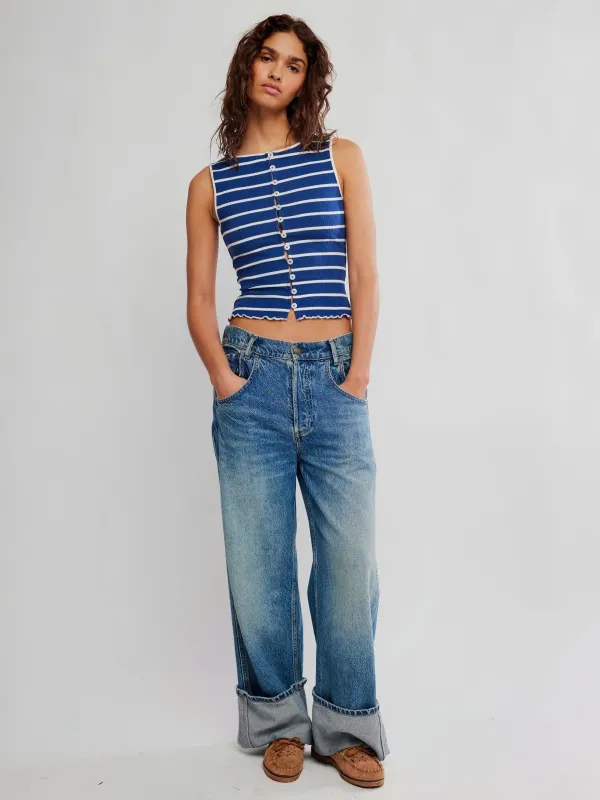 Tilly Striped Tank made by Free People