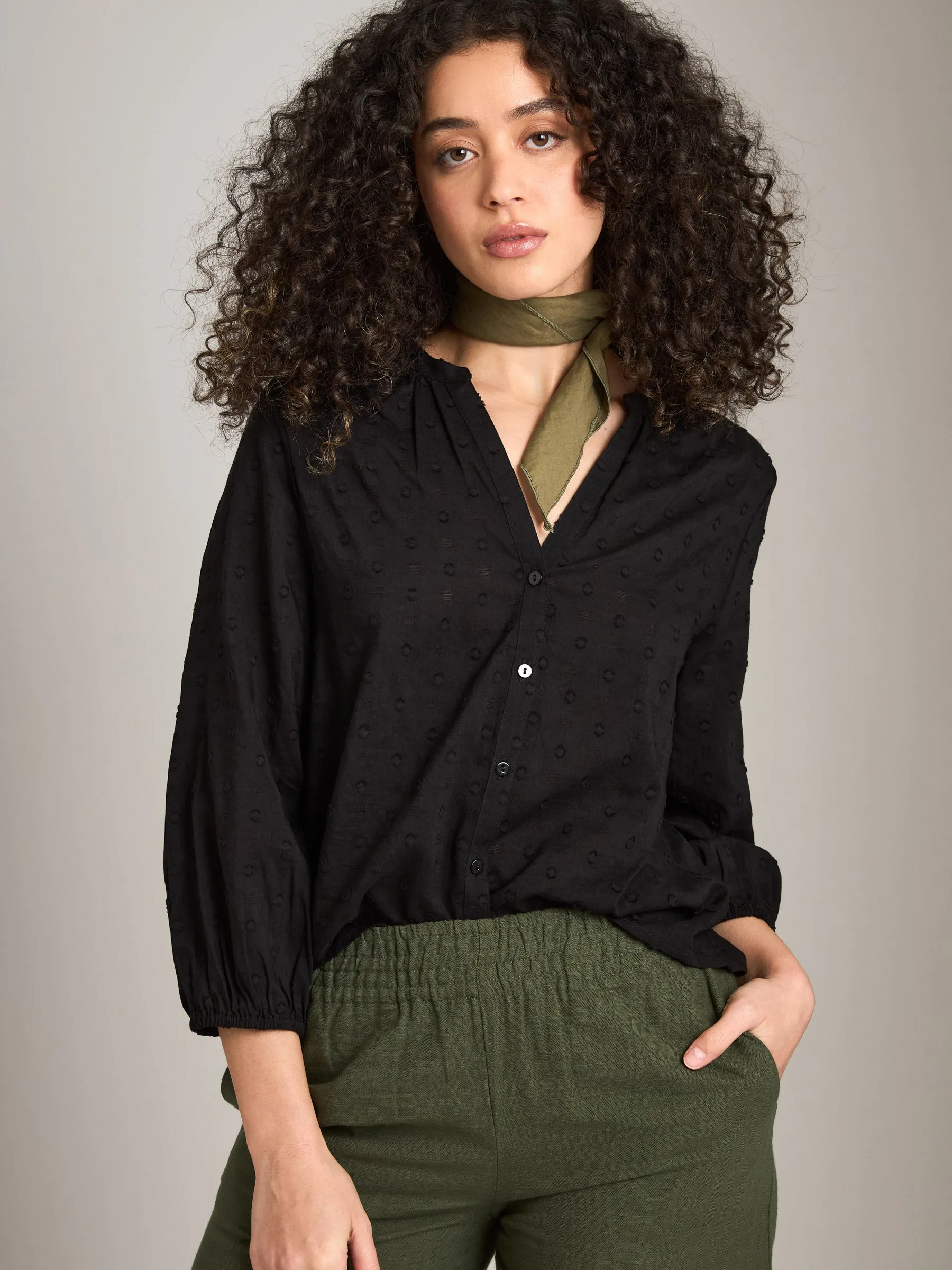Etta Button Blouse sold by Plenty product image thumbnail 5