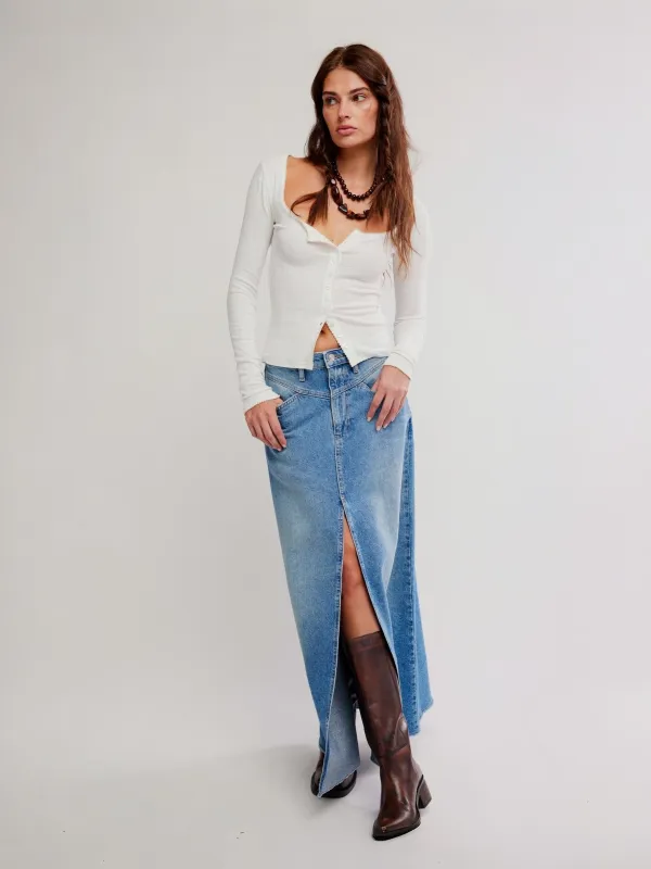 End Game Pointelle Longsleeve T-Shirt sold by Plenty