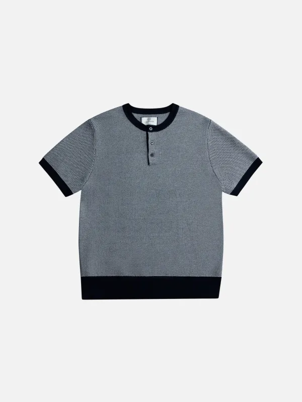 Textured Knit T-Shirt made by Plenty