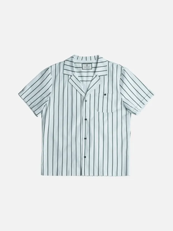 Striped Camp Collar Shirt sold by Plenty