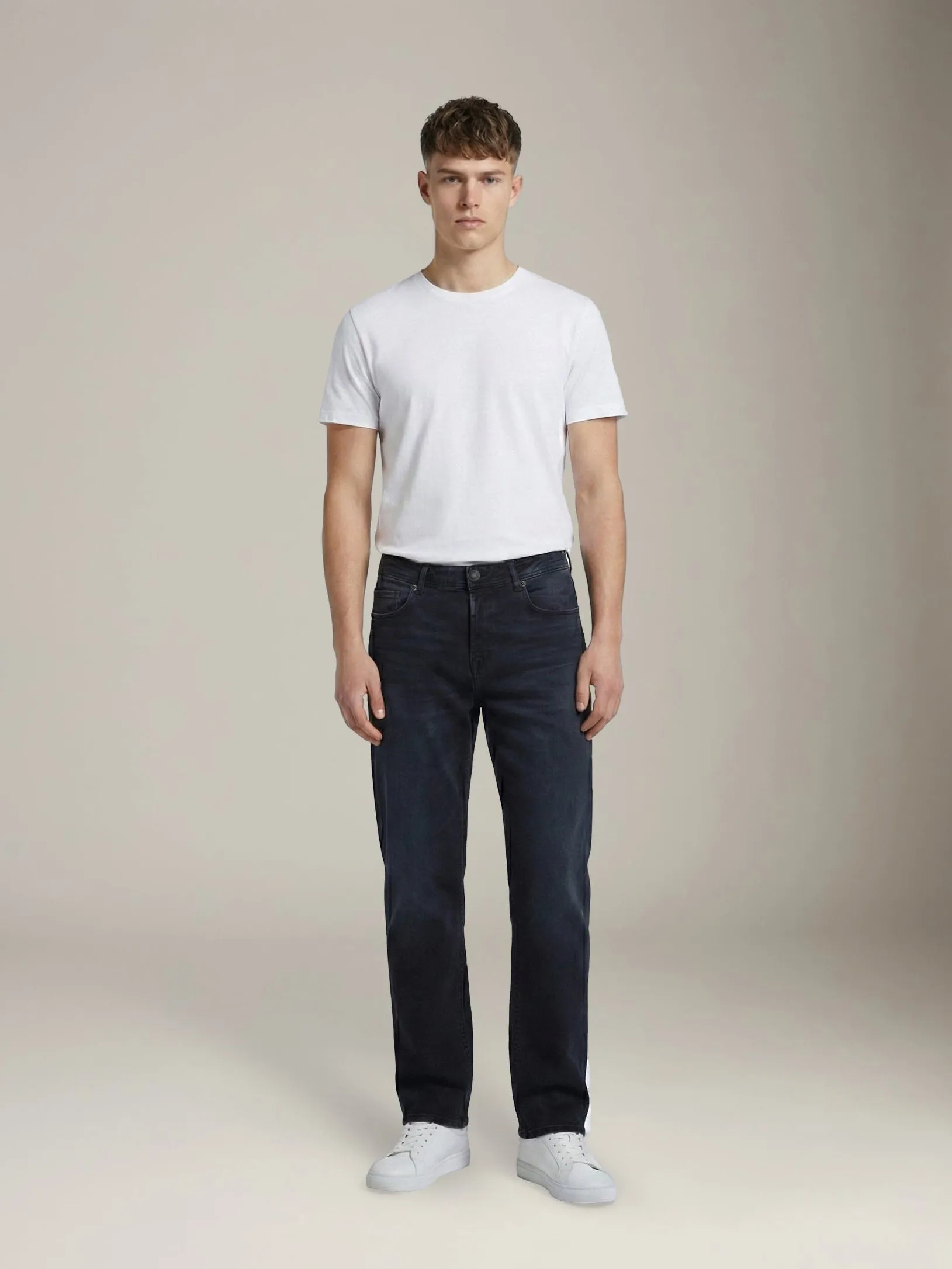 Paul X Straight Leg Jeans sold by Plenty