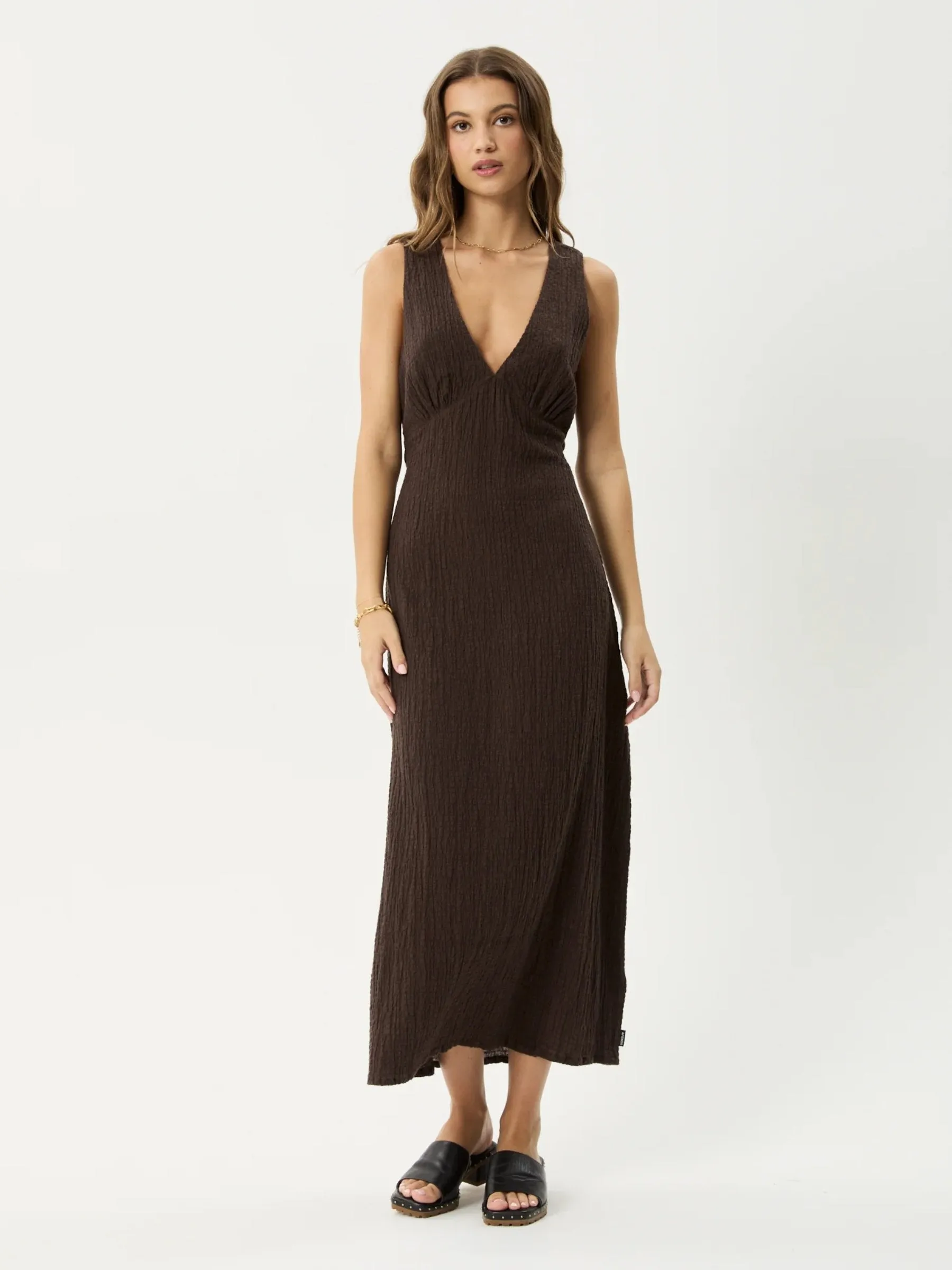 Focus Seersucker Maxi Dress sold by Plenty product image thumbnail 4