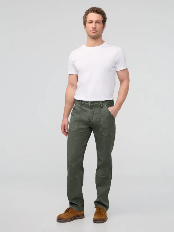 Stretch Canvas Utility Pants made by DUER