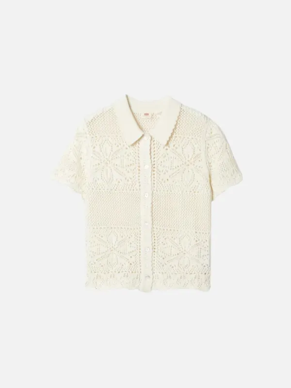 Susanna Floral Crochet Shirt made by Levi's