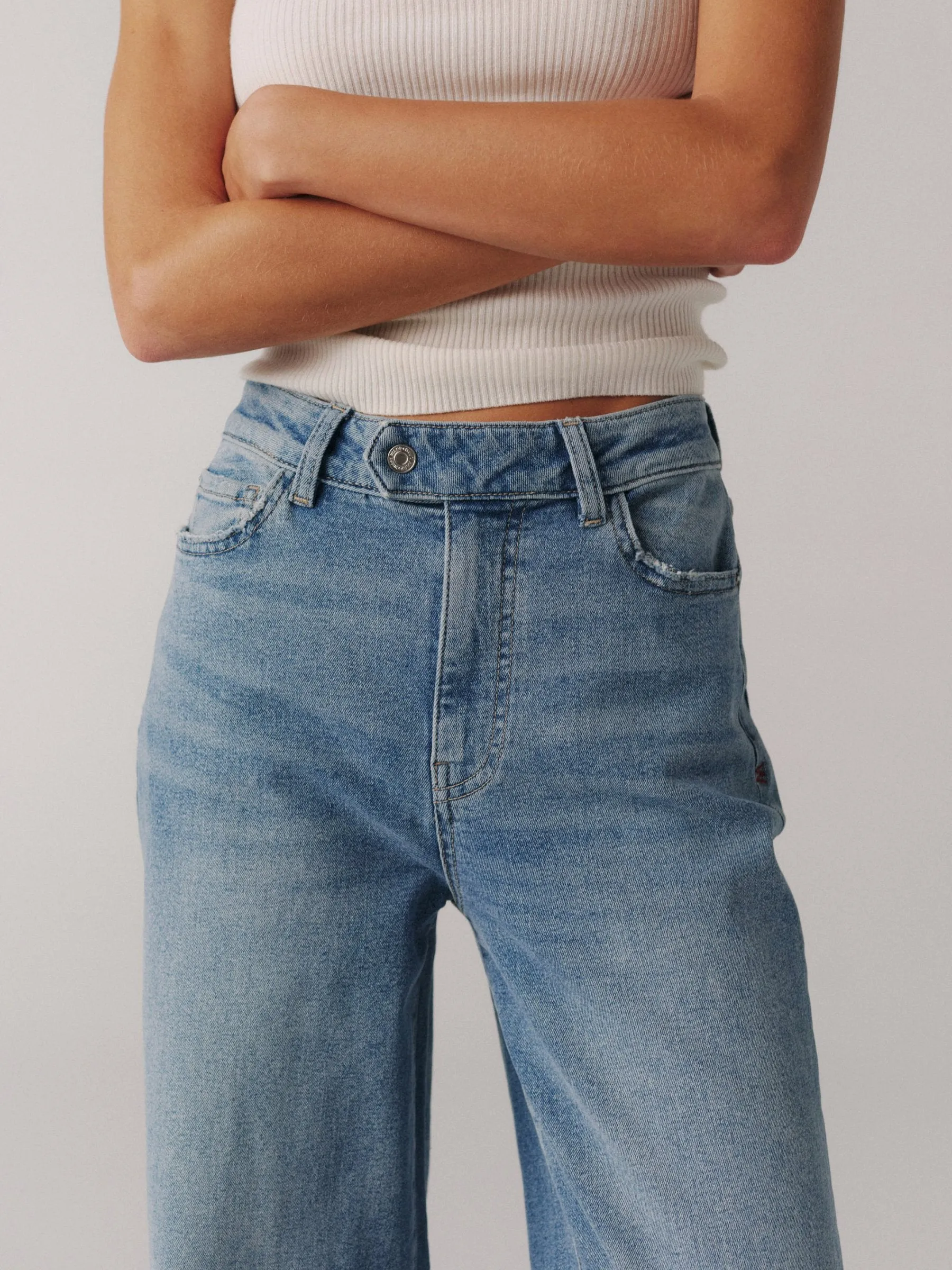 NCE Wide Leg Jeans sold by Plenty product image thumbnail 4