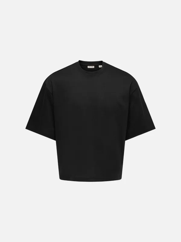 Fred Oversized Cropped T-Shirt made by ONLY & SONS