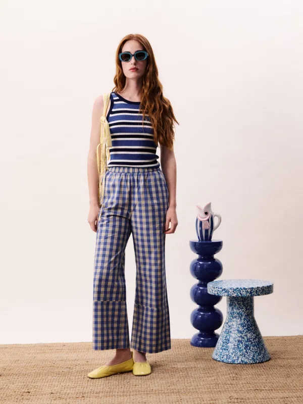 Ceruleen Knit Tank Top made by FRNCH