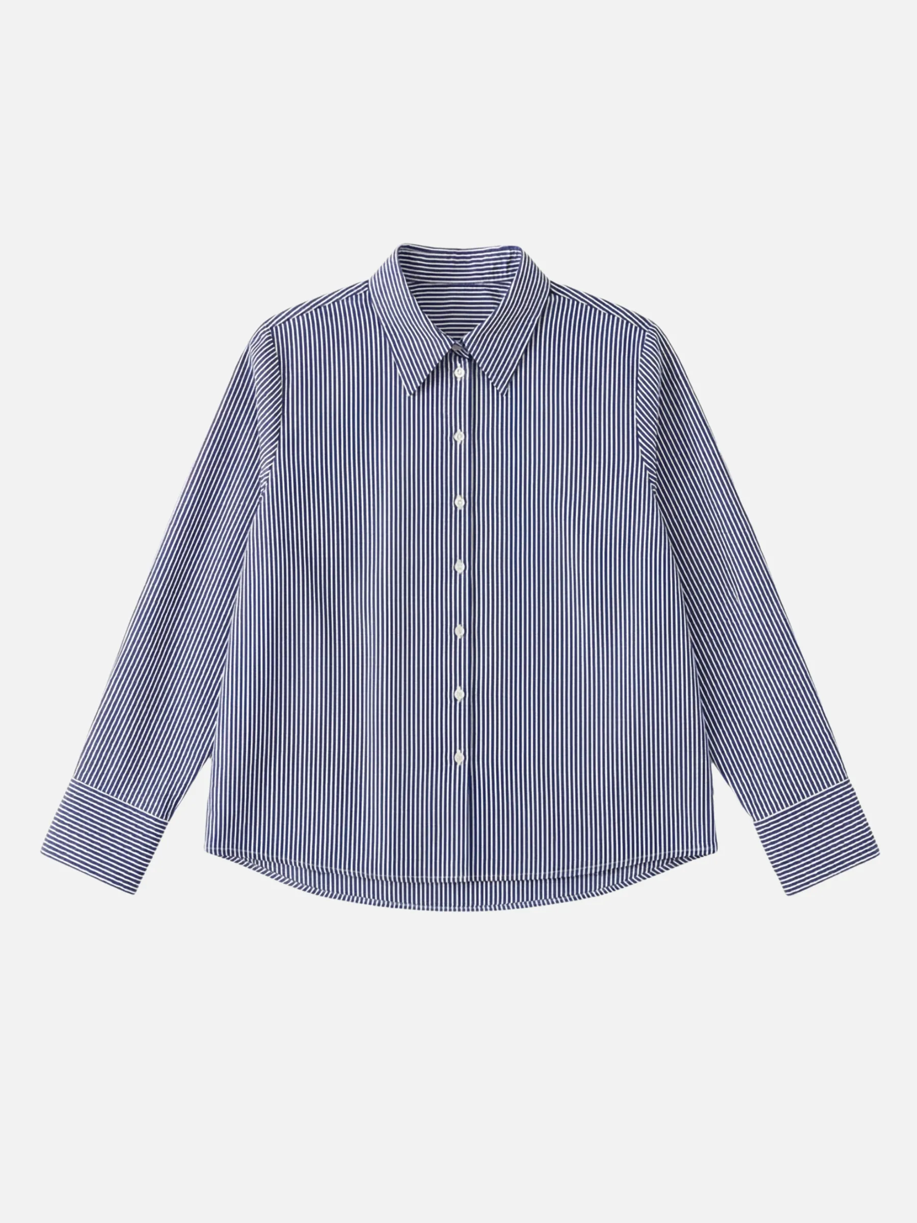 Minji Stripe Button Up Shirt sold by Plenty product image thumbnail 3