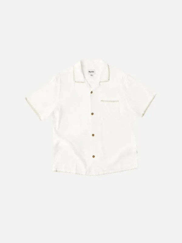Whip Stitch Shortsleeve Shirt made by Rhythm.