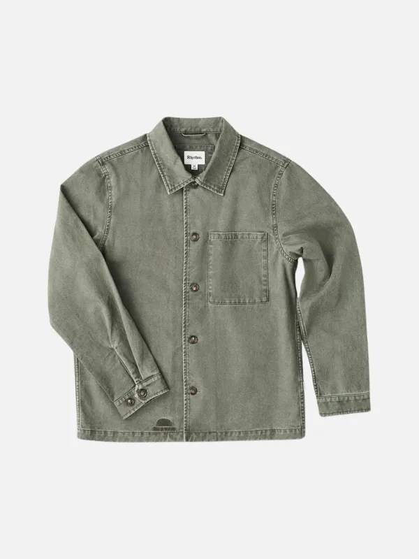 Field Guide Longsleeve Overshirt made by Rhythm.