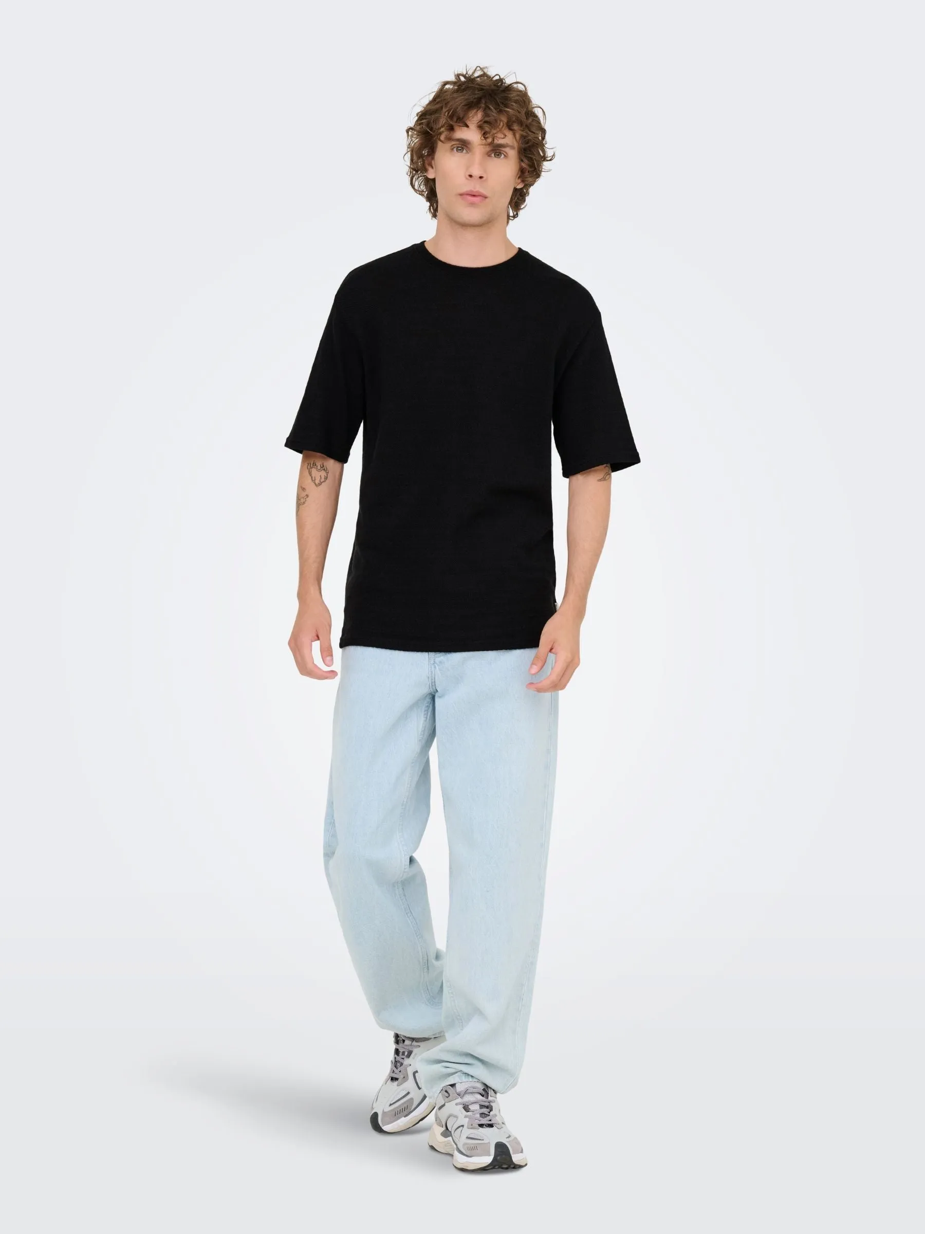 Givo Crewneck Knit T-Shirt sold by Plenty product image thumbnail 3