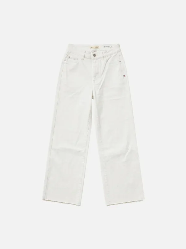 ICN Crop Wide Leg Jeans made by Plenty