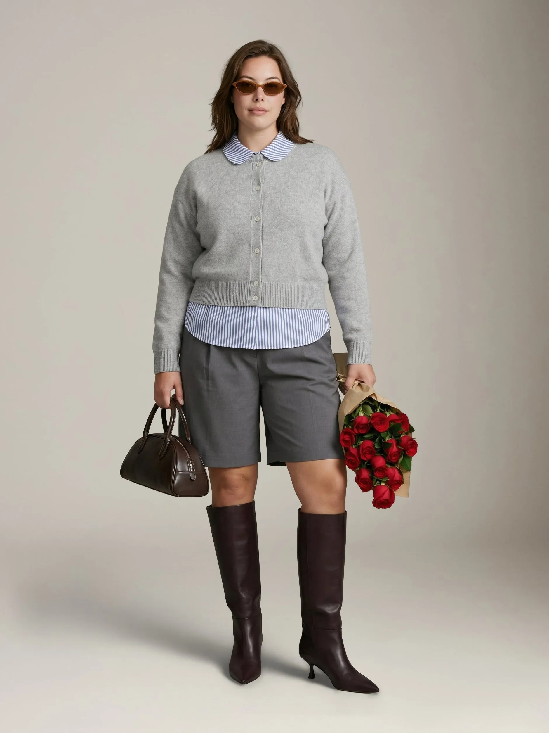 Crewneck Cardigan sold by Plenty product image thumbnail 3