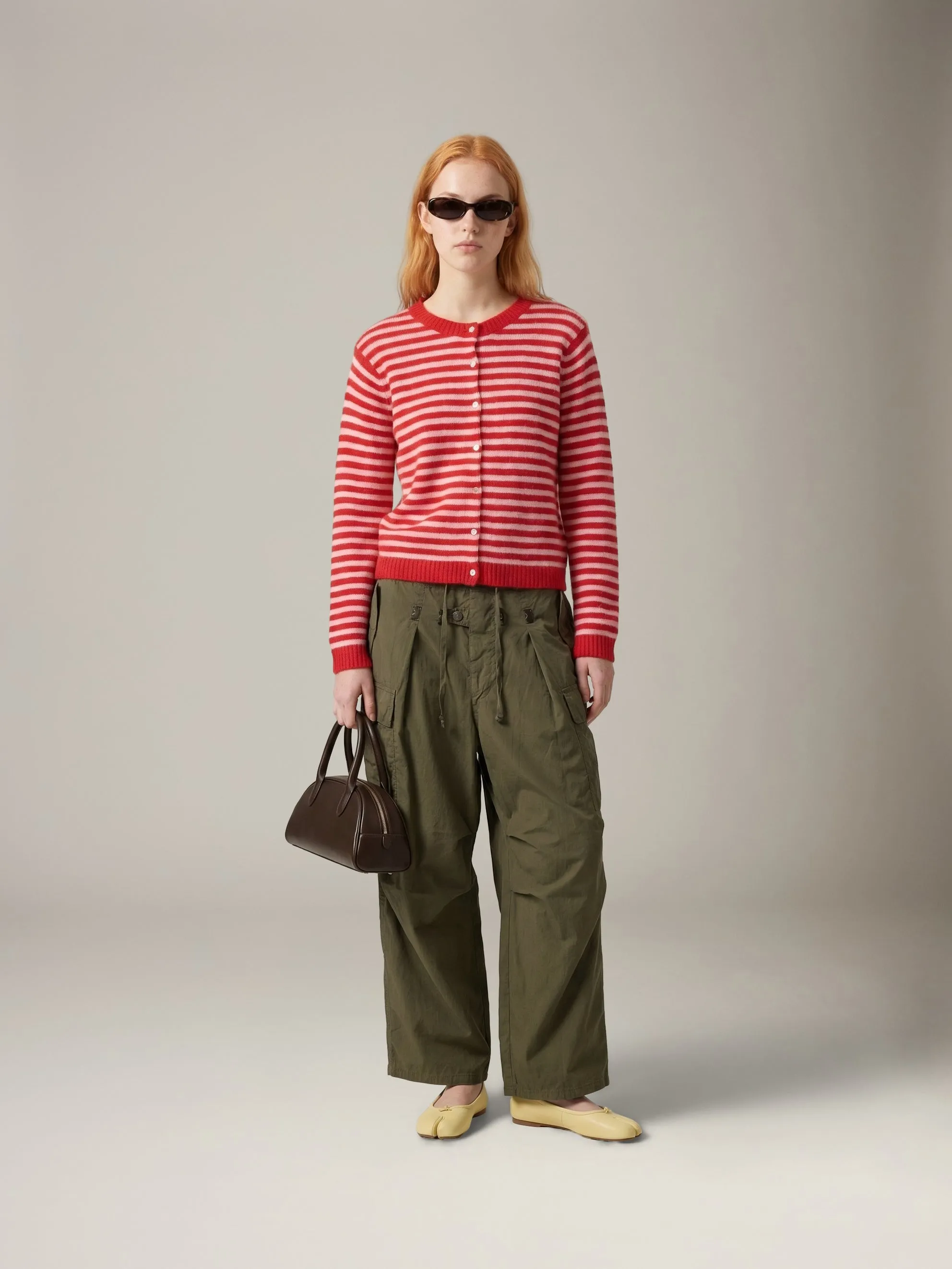 Stripe Crewneck Cardigan sold by Plenty product image thumbnail 3