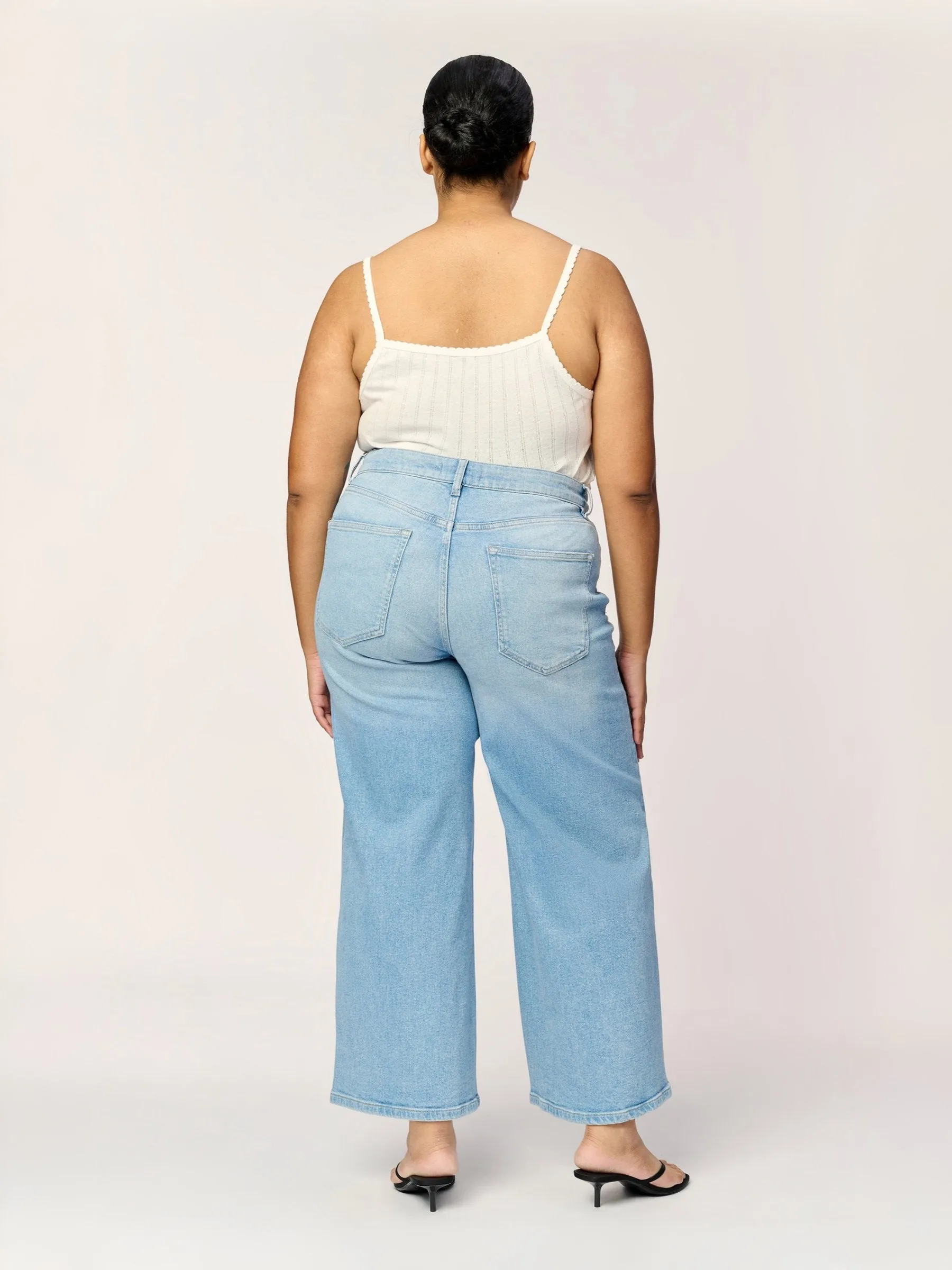 ICN Crop Wide Leg Jeans - Extended Sizing sold by Plenty product image thumbnail 3