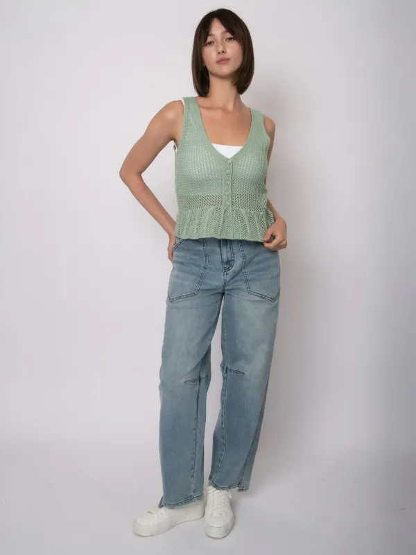 Malena Buttoned Vest made by RD Style