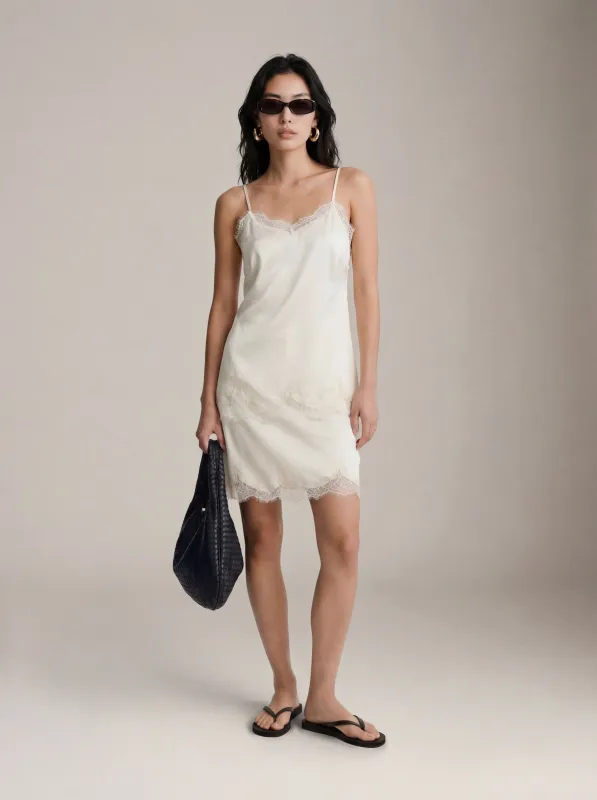 Loose Satin Lace Cami made by Plenty