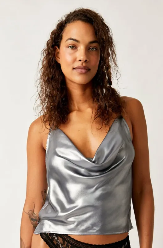 Sunset Shimmer Woven Cami sold by Plenty