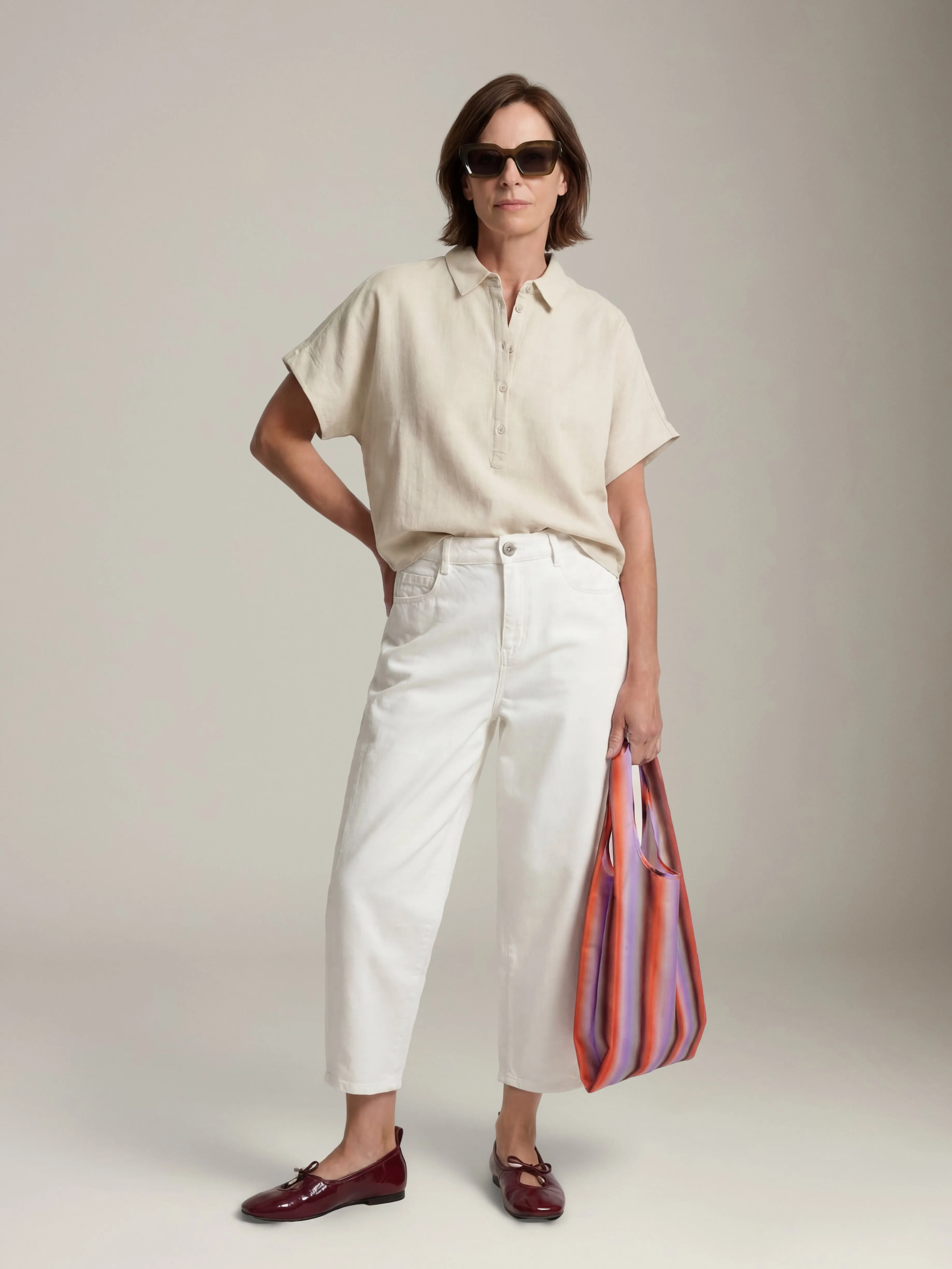 Camile Polo Top sold by Plenty