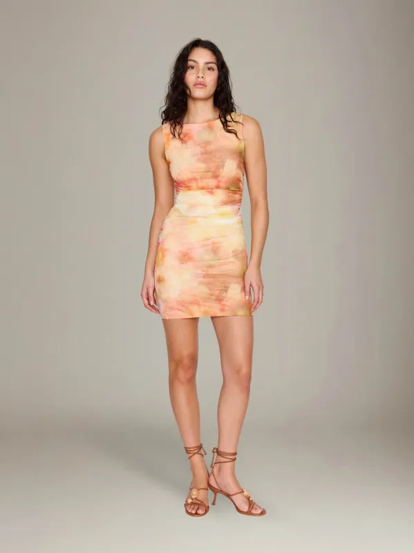 Aria Mesh Mini Dress made by MINKPINK