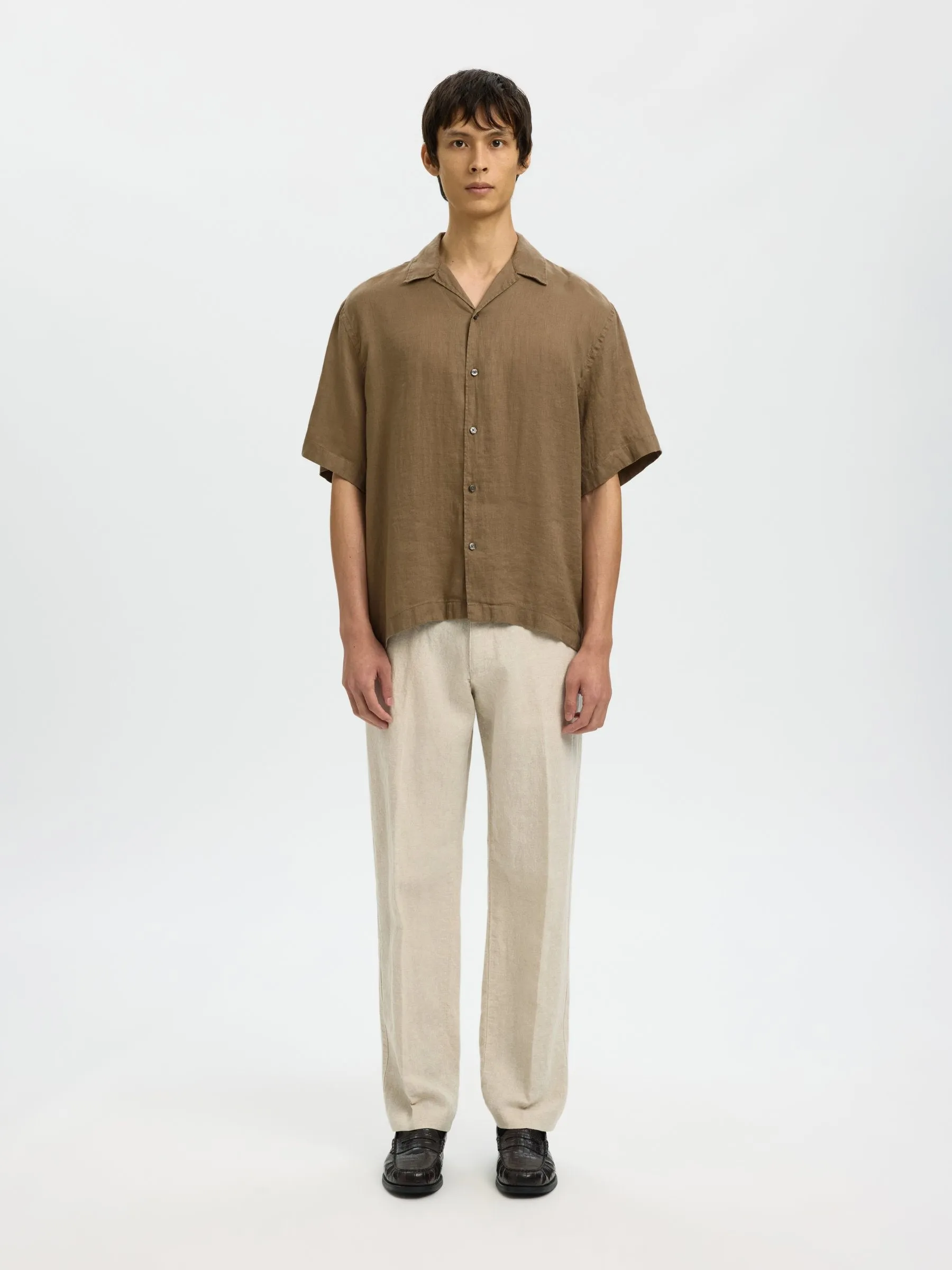Kylian Relaxed Linen Shortsleeve Shirt sold by Plenty product image thumbnail 2