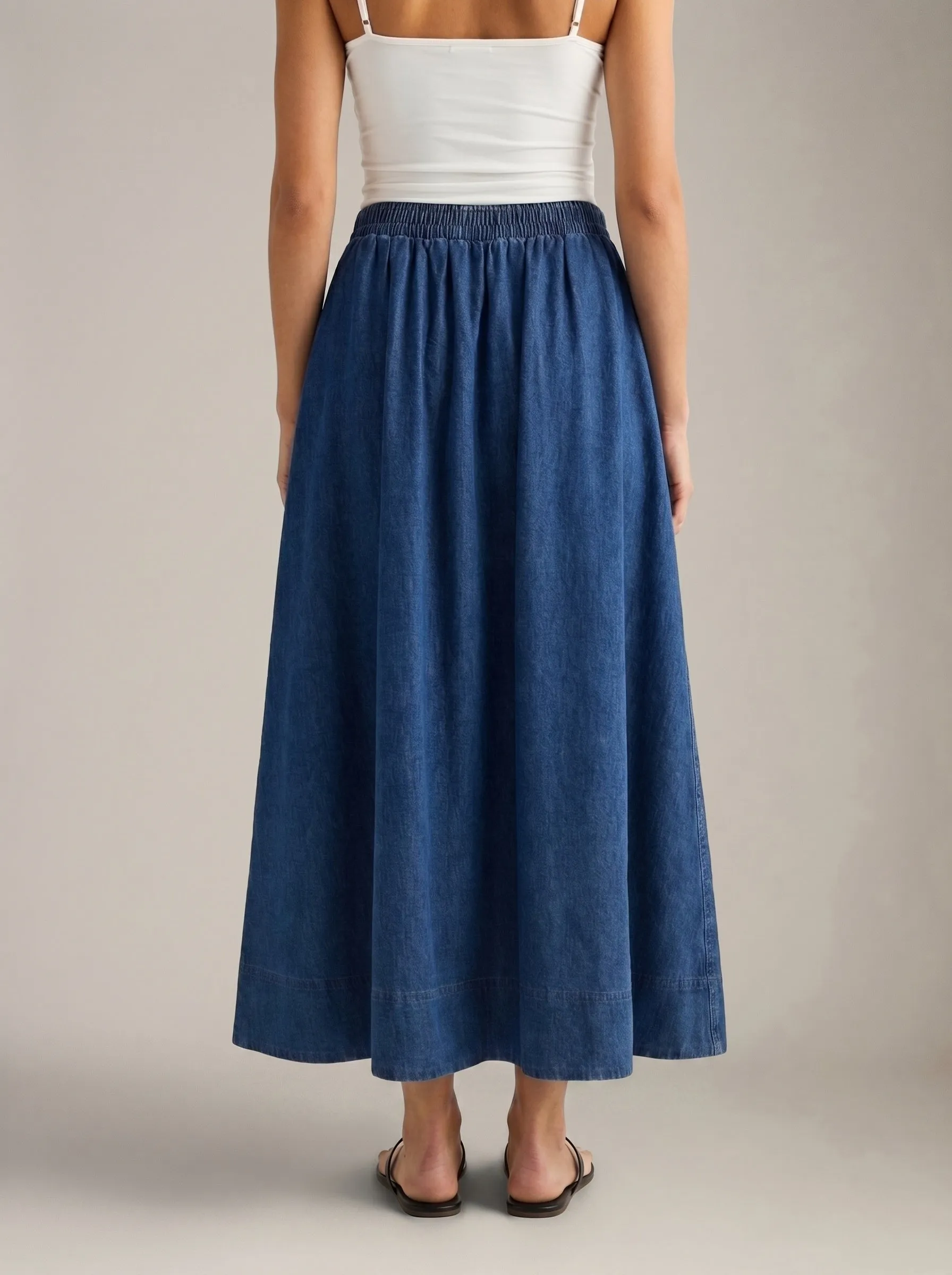 Denim Maxi Skirt sold by Plenty product image thumbnail 3
