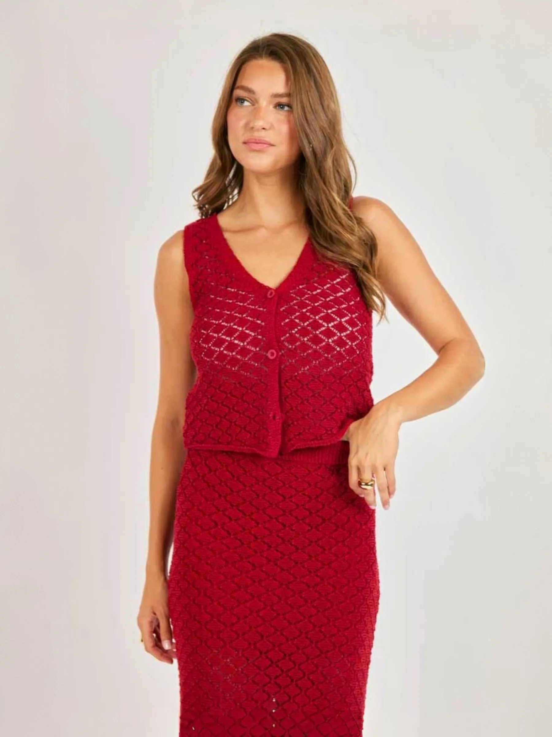 Venus Cardigan Vest sold by Plenty product image thumbnail 3
