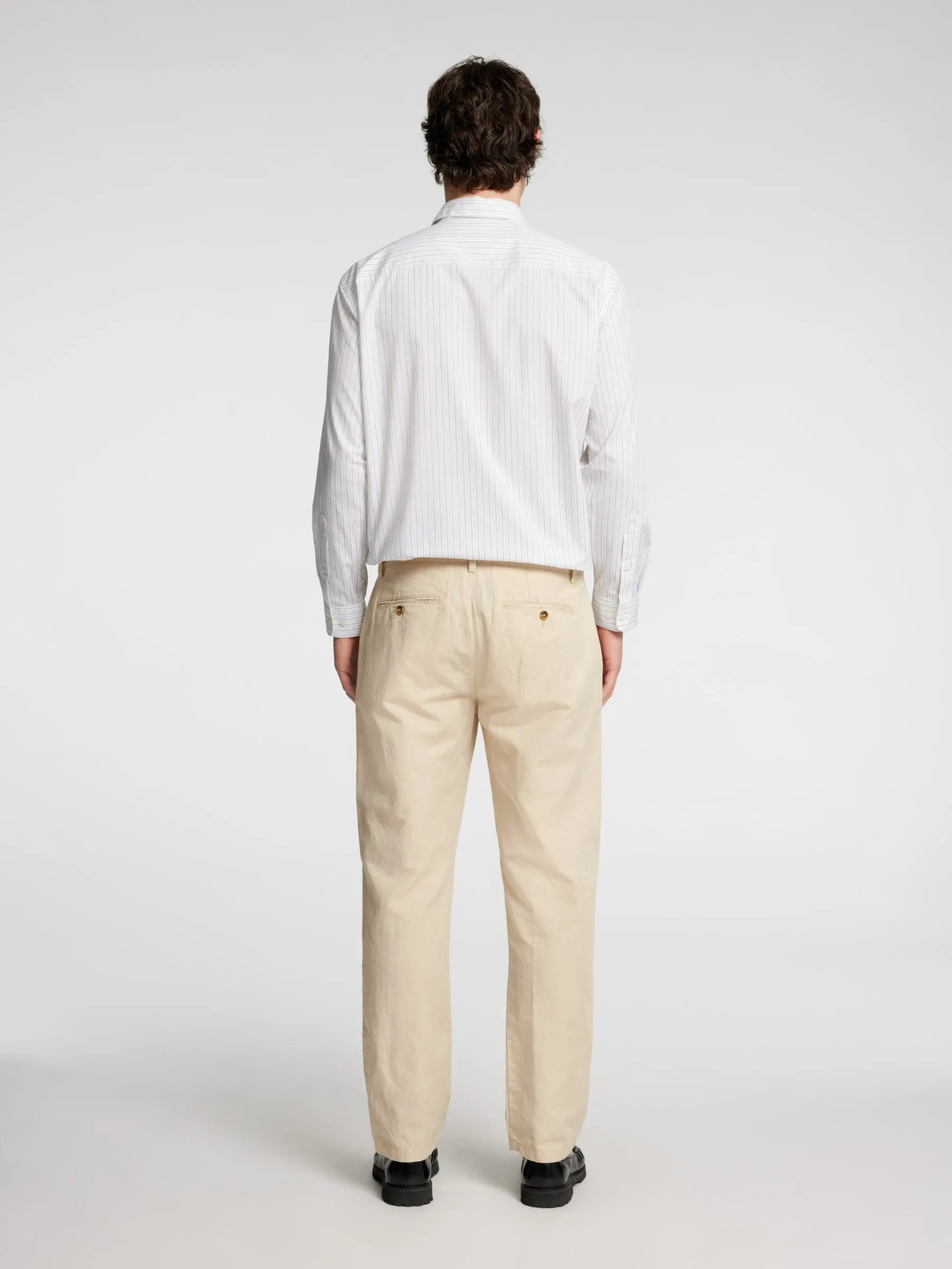 Miles Straight Linen Blend Pants sold by Plenty product image thumbnail 3