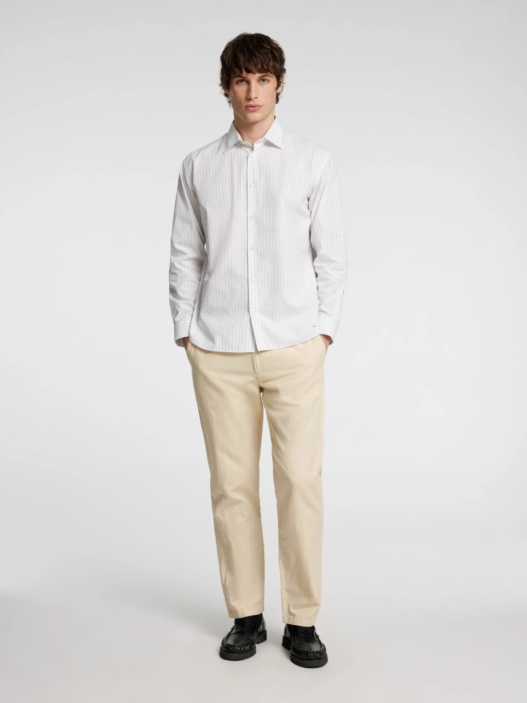 Miles Straight Linen Blend Pants sold by Plenty product image thumbnail 2