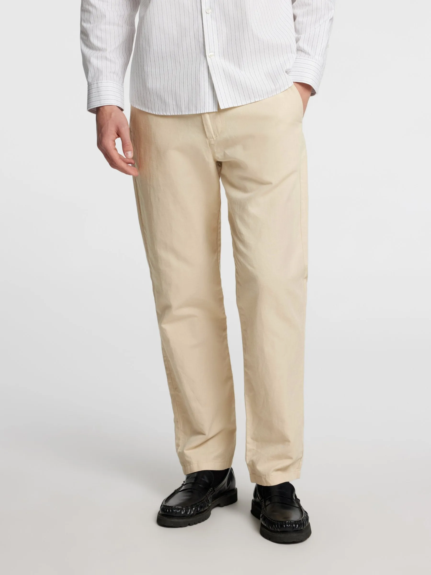 Miles Straight Linen Blend Pants sold by Plenty product image thumbnail 4