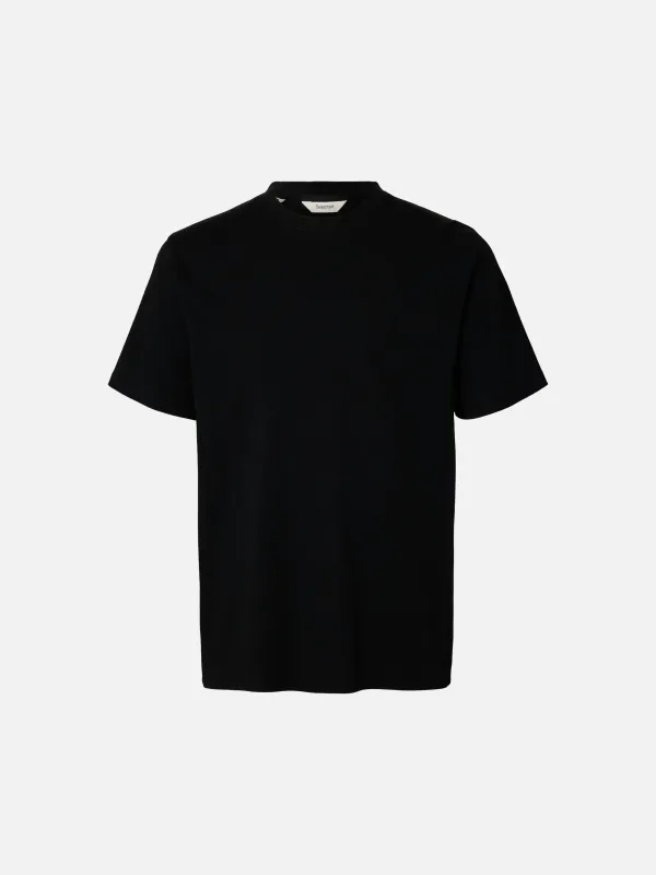 Spencer Rib Shortsleeve T-Shirt made by Selected