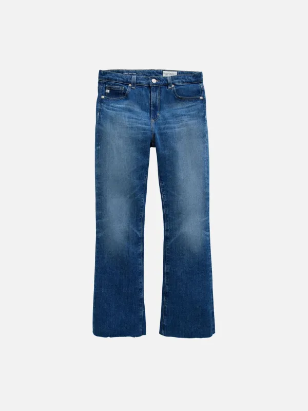 Farrah Cropped Bootcut Jeans made by Ariana Grande